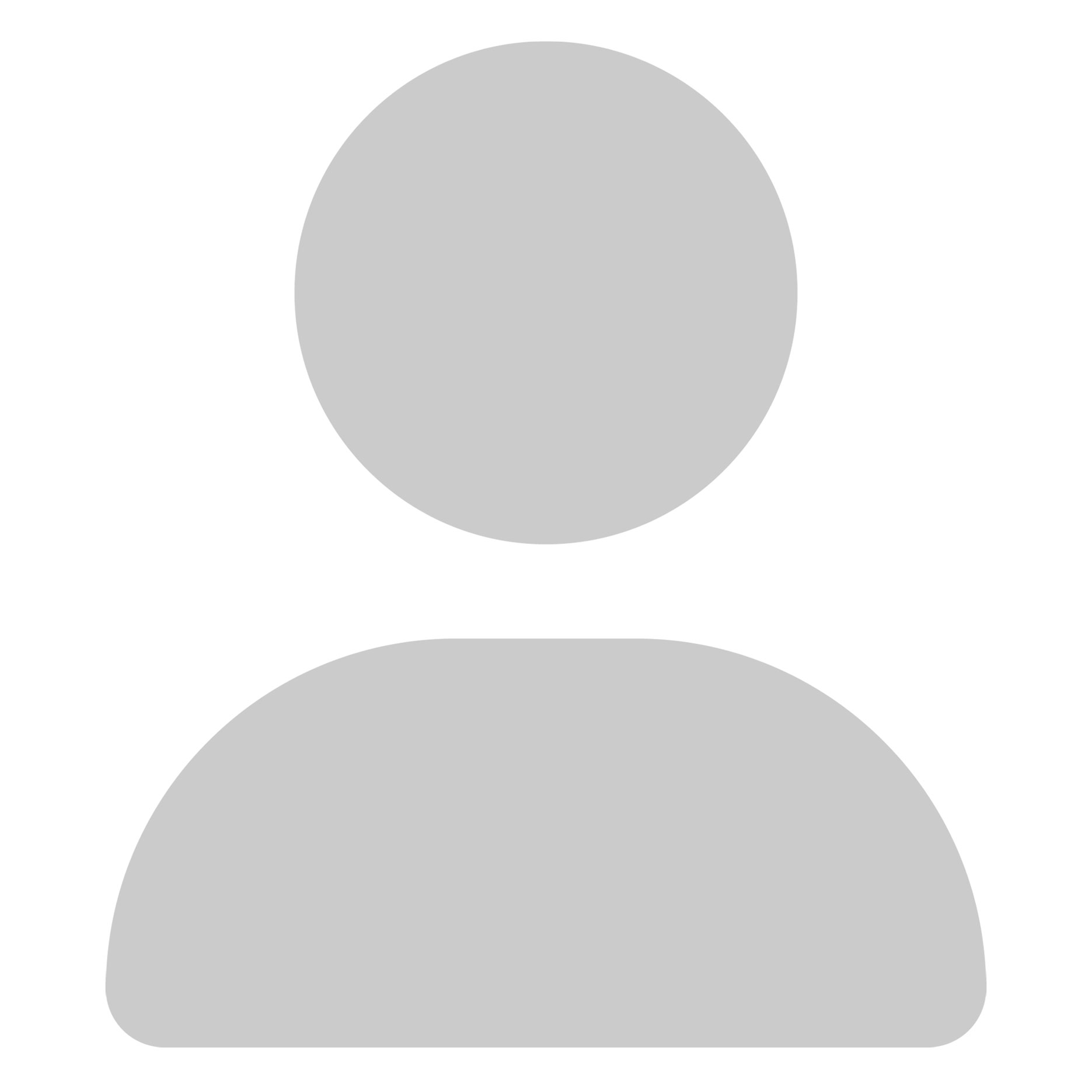 Default user profile silhouette icon.